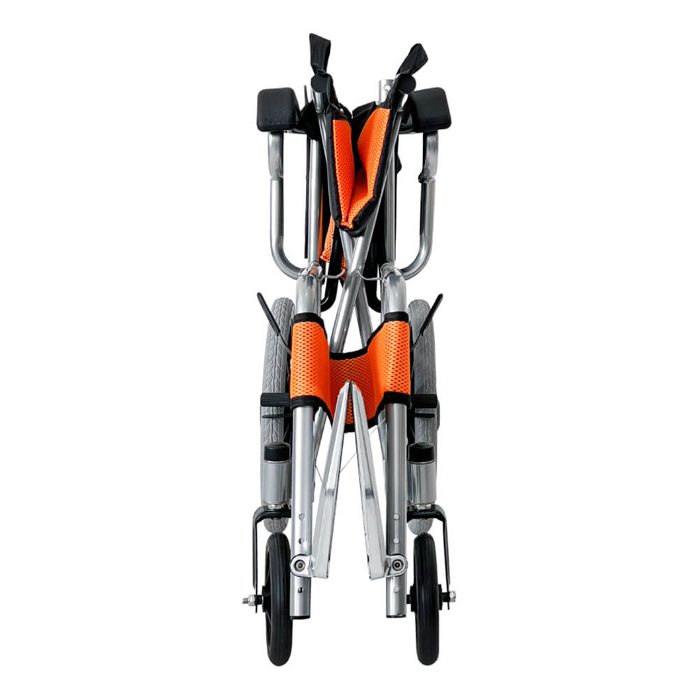 รถเข็นวีลแชร์ MIKI THAILAND WHEELCHAIR01 สีส้ม